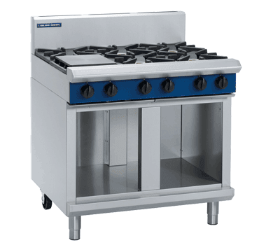 Blue Seal Evolution Series G516D-CB - 900mm Gas Cooktop - Cabinet Base