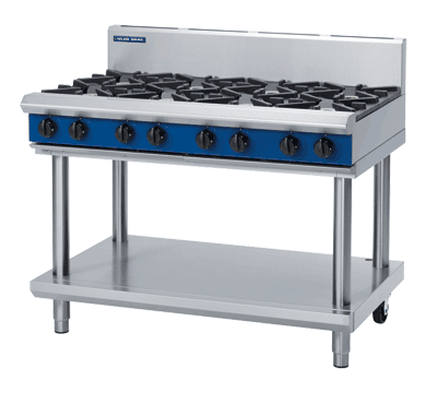 Blue Seal Evolution Series G518D-LS - 1200mm Gas Cooktop – Leg Stand