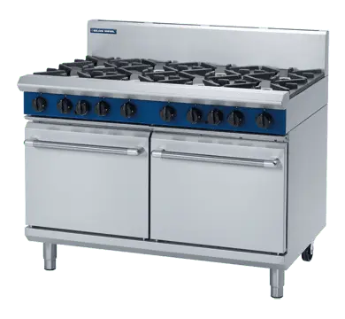 Blue Seal Evolution Series G528D - 1200mm Gas Range Double Static Oven