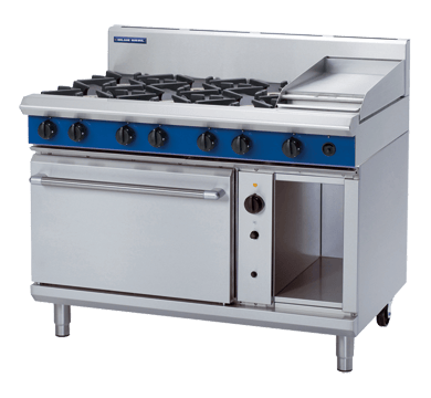 Blue Seal Evolution Series G58C - 1200mm Gas Range Convection Oven