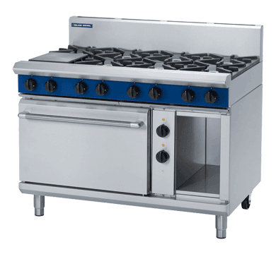 Blue Seal Evolution Series GE508D - 1200mm Gas Range Electric Static Oven