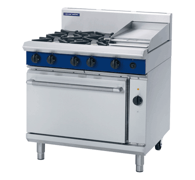 Blue Seal Evolution Series GE56C - 900mm Gas Range Electric Convection Oven