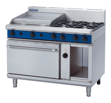 Blue Seal Evolution Series GE58B - 1200mm Gas Range Electric Convection Oven