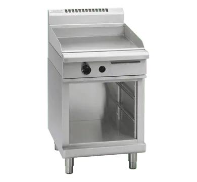 Waldorf 800 Series GPL8600G-CB - 600mm Gas Griddle Low Back Version – Cabinet Base