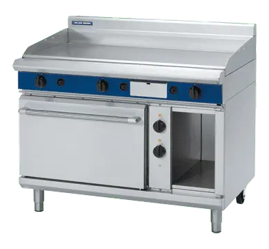 Blue Seal Evolution Series GPE508 - 1200mm Gas Griddle Electric Static Oven Range