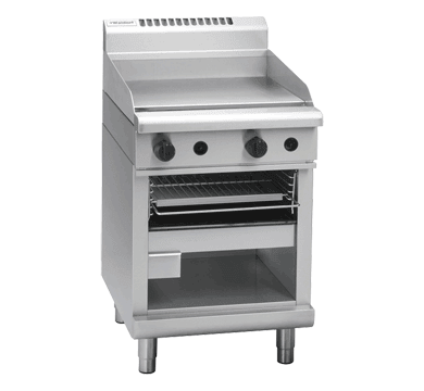 Waldorf 800 Series GTL8600G - 600mm Gas Griddle Toaster Low Back Version