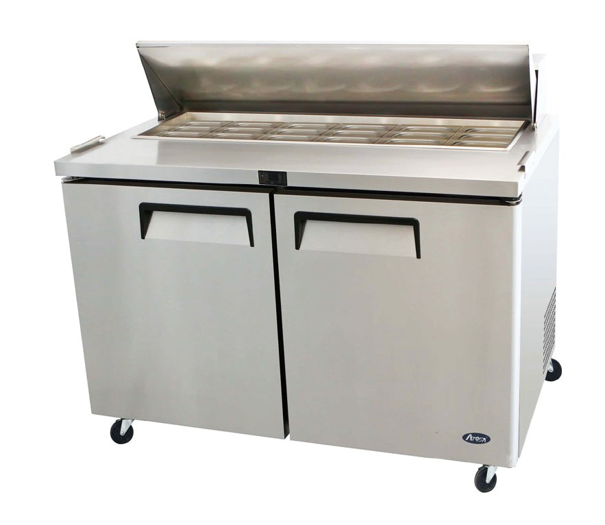 Mega Top 2 DOOR SANDWICH PREP TABLE FRIDGE 1530 MM MSF8307