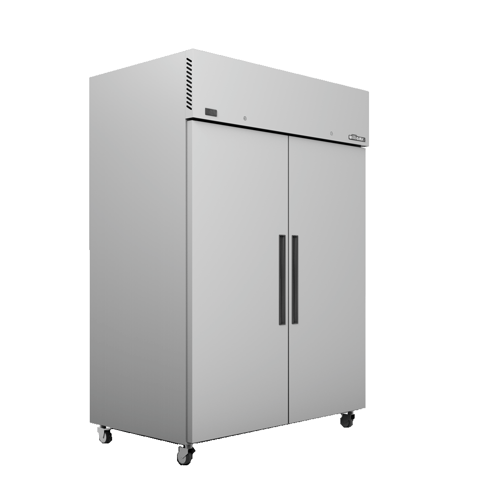 Crystal - Two Door  Stainless Steel Upright Bakery Freezer LC2TSS