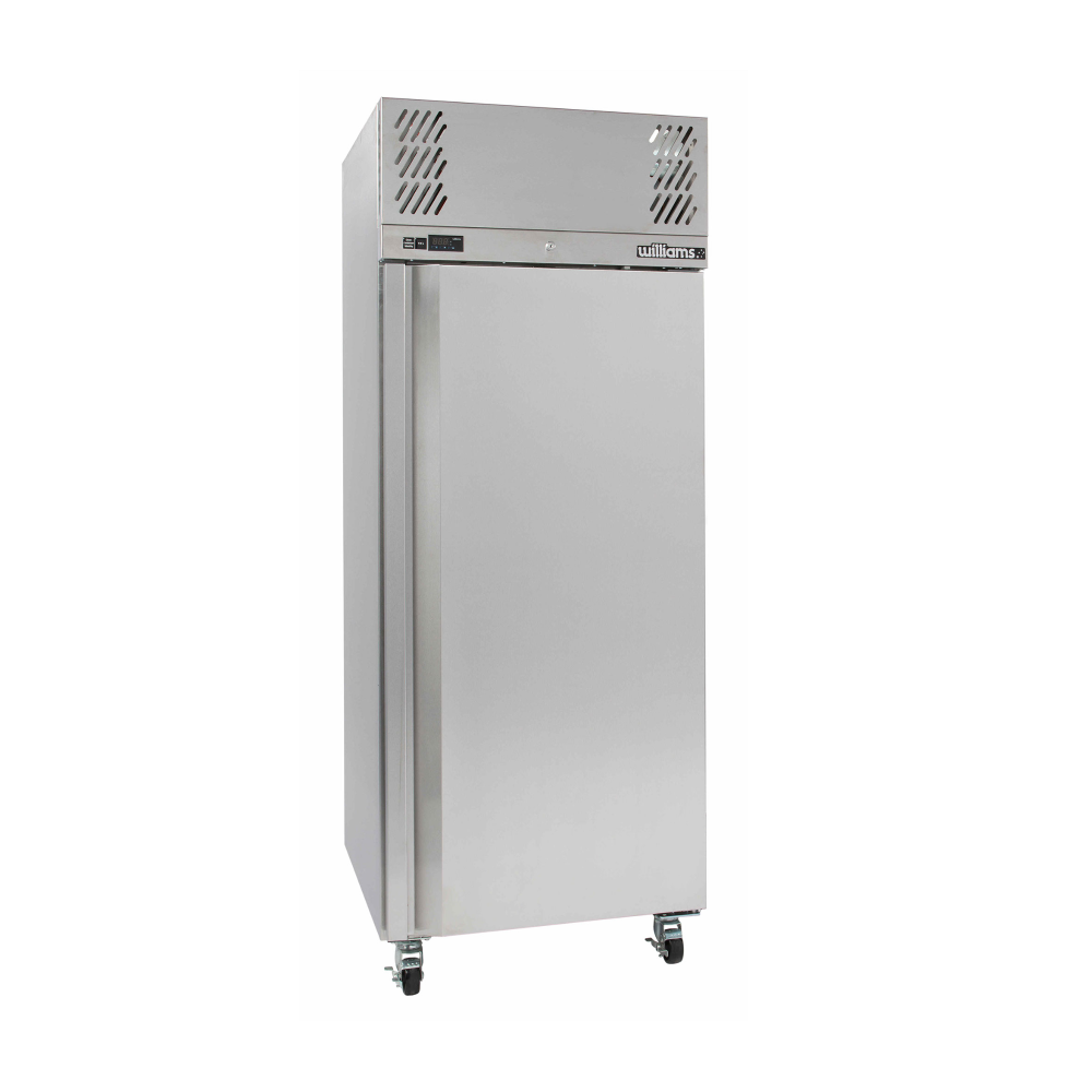 Garnet - One Door 2/1 Gn Stainless Steel Upright Refrigerator HG1SSHC