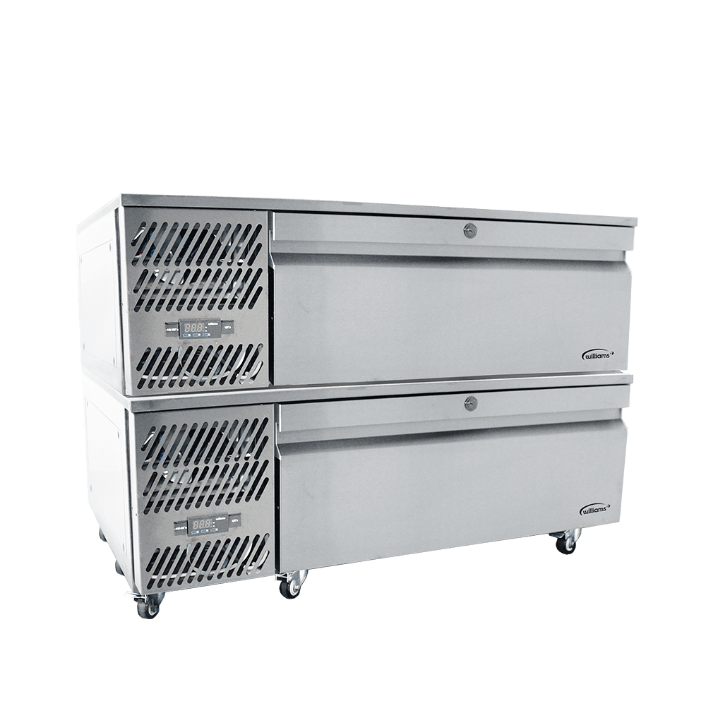 Vari Temp Drawer Hydrocarbon -  two drawer self contained variable temperture units - stacked VSWCD1S-HC