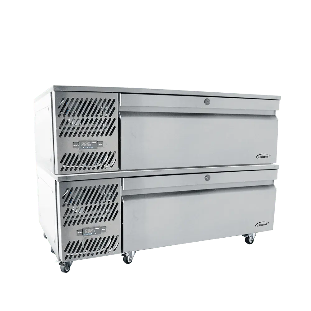 Vari Temp Drawer Hydrocarbon -  two drawer self contained variable temperture units - stacked VSWCD1S-HC