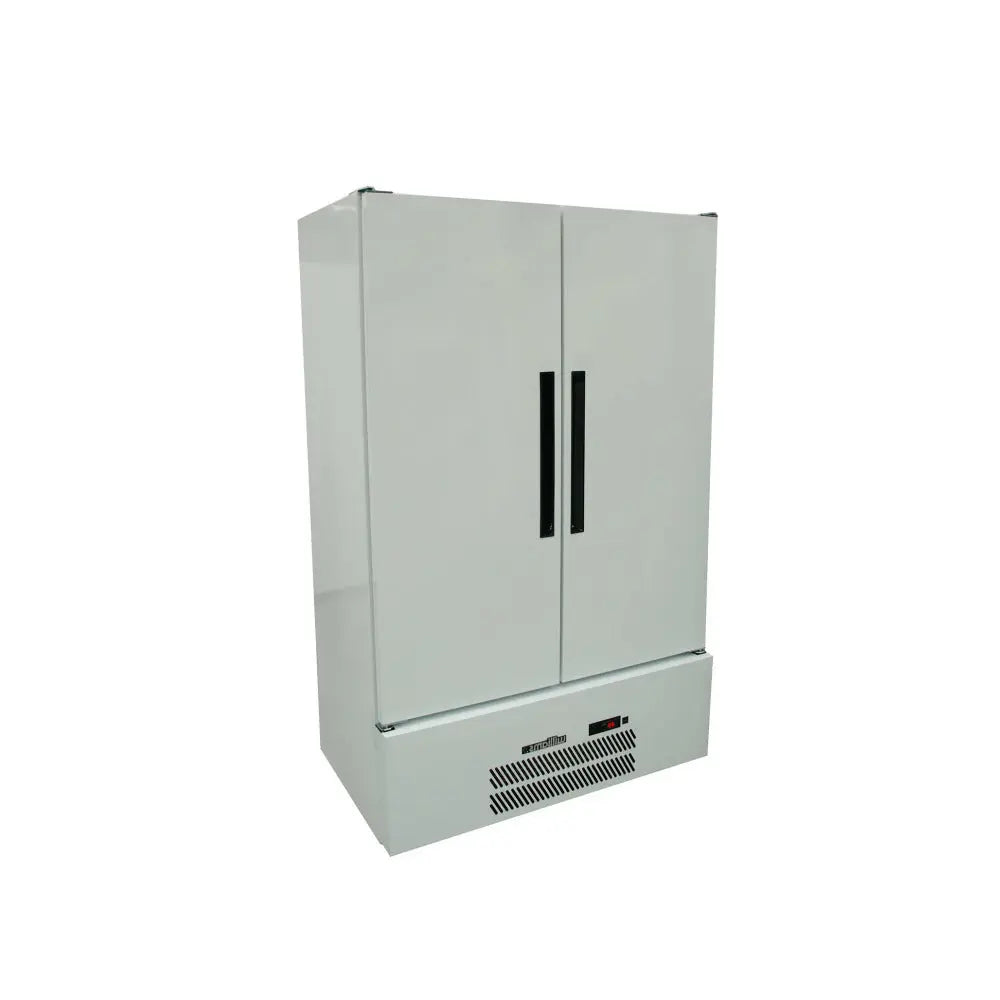 Quartz Star - Two Door White Colorbond Upright Storage Refrigerator HQS2SW