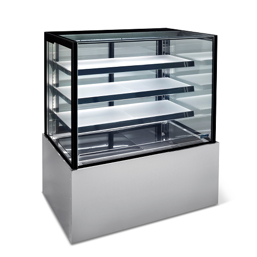 Topaz Cake Display - 1800Mm Three Tier (Plus Base) Free Standing Refrigerated Cake Display HTGH18