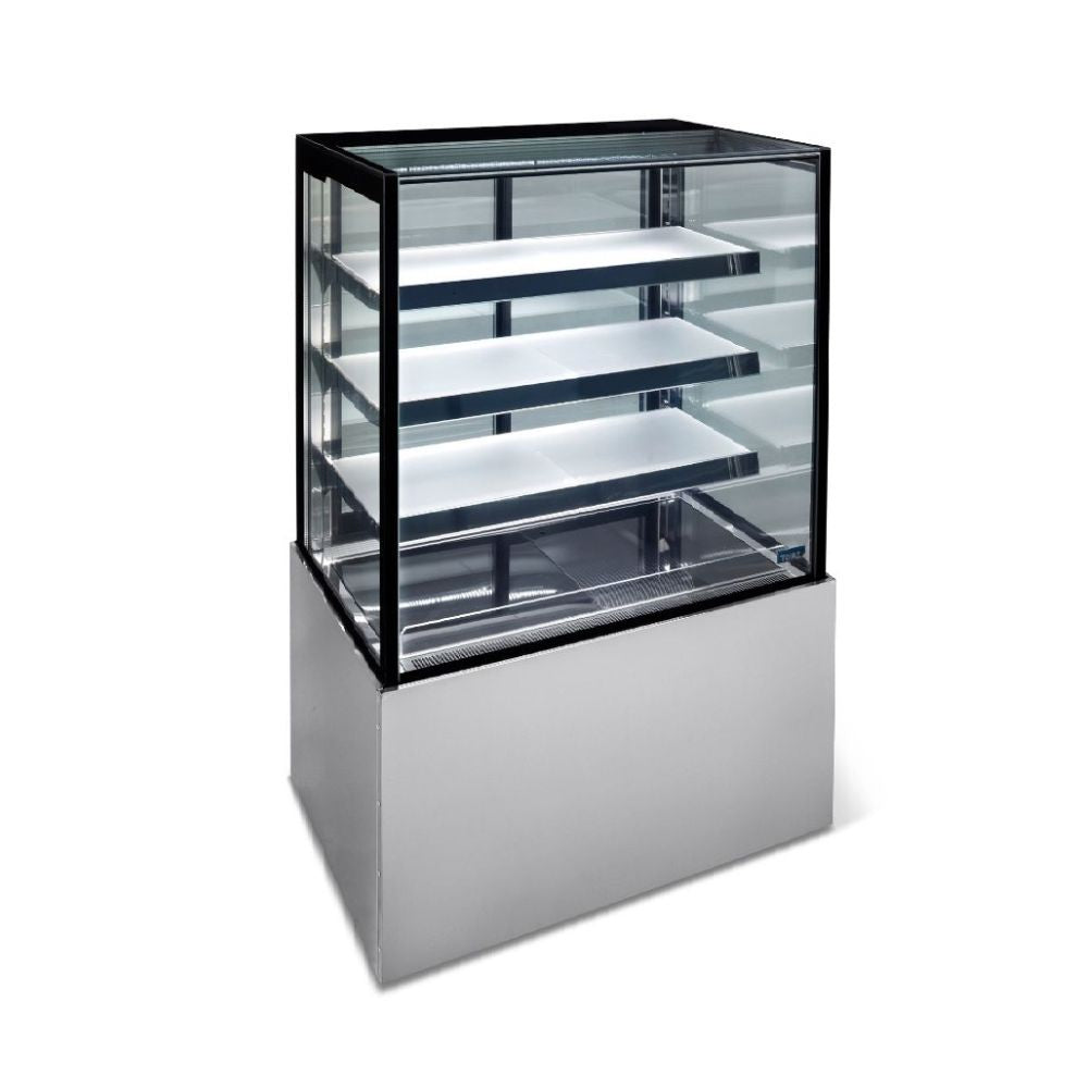 Topaz Cake Display - 900Mm Three Tier (Plus Base) Free Standing Refrigerated Cake Display HTGH9