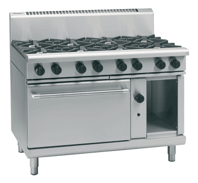 Waldorf 800 Series RNL8816G - 1200mm Gas Range Static Oven Low Back Version