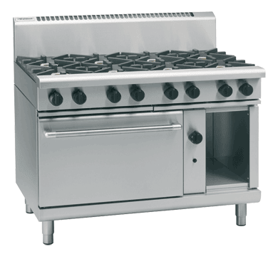 Waldorf 800 Series RNL8810GE - 1200mm Gas Range Electric Static Oven Low Back Version