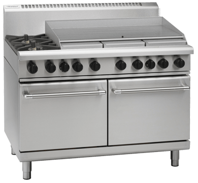 Waldorf 800 Series RN8829G - 1200mm Gas Range Static Oven