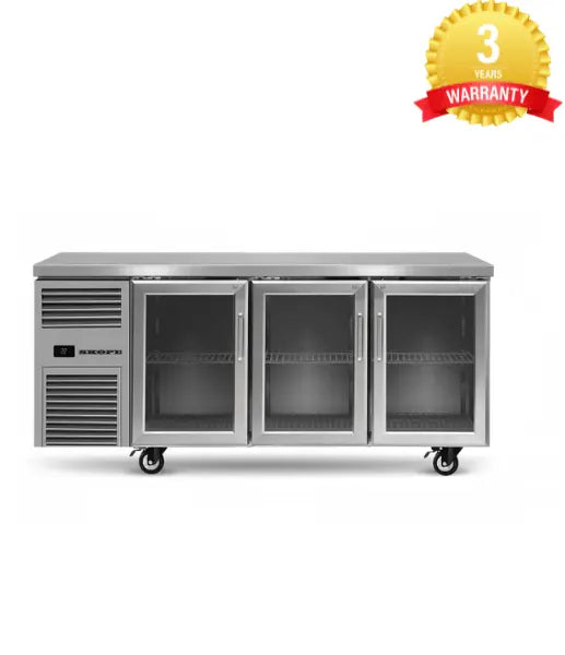 ReFlex 3 Glass Door Underbench GN 1/1 Compatible Fridge RF7.UBR.3.GD
