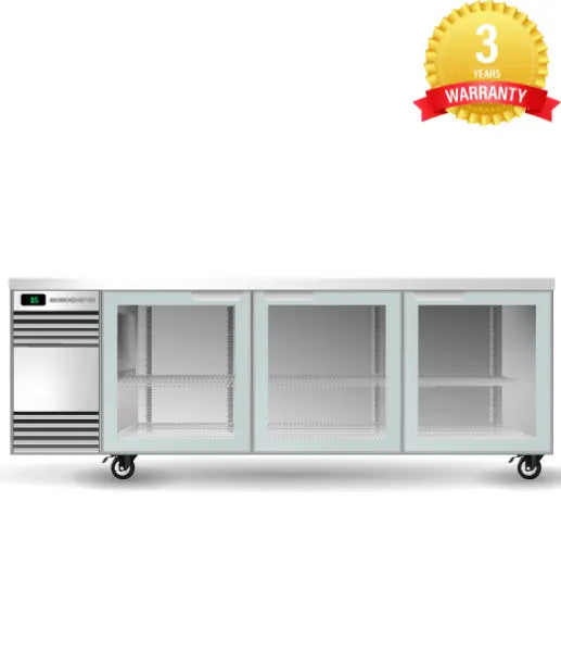 BackBar 3 Glass Swing Door SlimLine Fridge SL.3.GSW